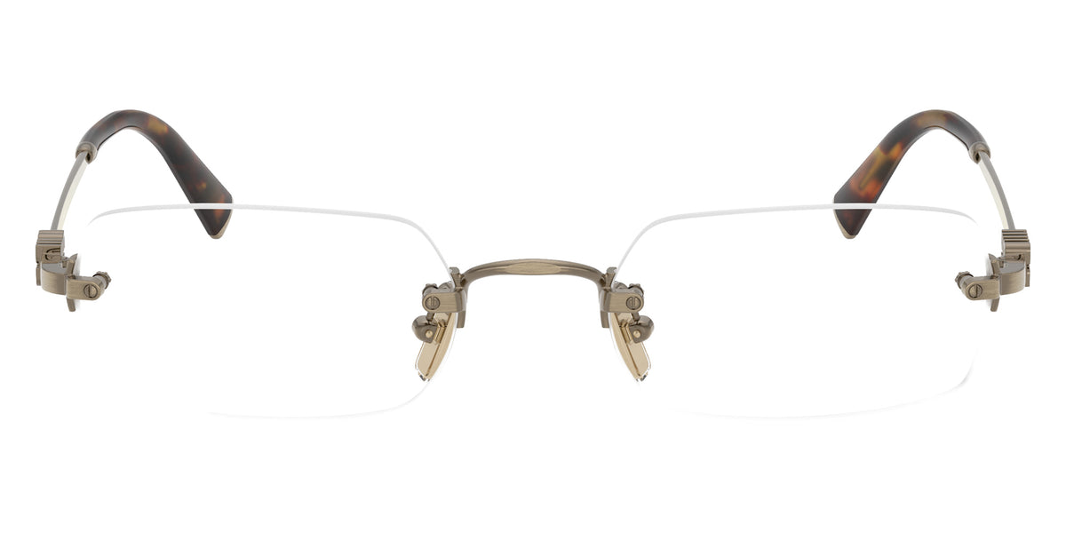 Miu Miu® MU 50YV Eyeglasses MU 50YV 26C1O1 52 - Old Gold