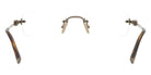 Miu Miu® MU 50YV Eyeglasses MU 50YV 26C1O1 52 - Old Gold