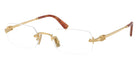 Miu Miu® MU 50YV Eyeglasses MU 50YV 5AK1O1 52 - Gold