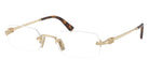 Miu Miu® MU 50YV Eyeglasses MU 50YV ZVN1O1 52 - Pale Gold