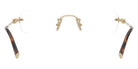 Miu Miu® MU 50YV Eyeglasses MU 50YV ZVN1O1 52 - Pale Gold
