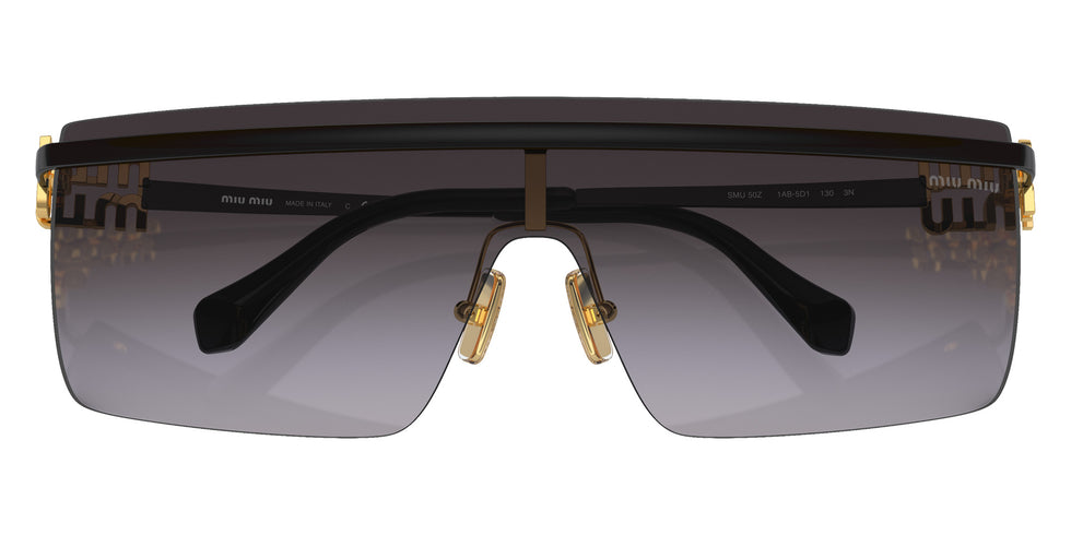 Miu Miu® MU 50ZS Sunglasses MU 50ZS 1AB5D1 42 - Black