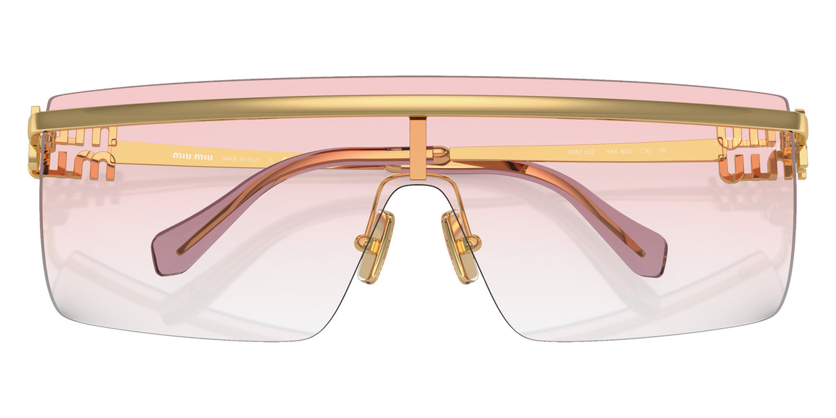Miu Miu® MU 50ZS Sunglasses MU 50ZS 5AK80D 42 - Gold