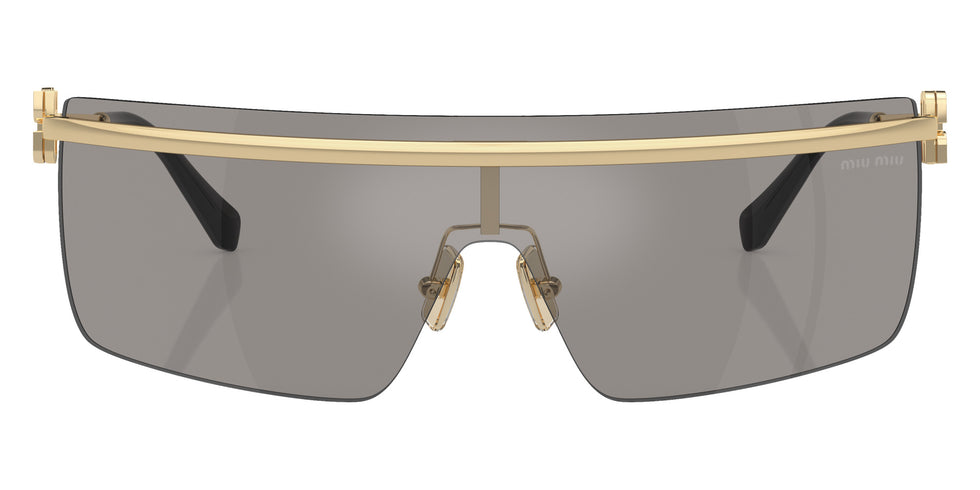 Miu Miu® MU 50ZS Sunglasses MU 50ZS ZVN1I2 42 - Pale Gold