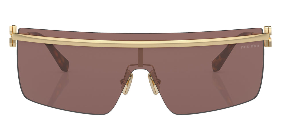 Miu Miu® MU 50ZS Sunglasses MU 50ZS ZVN70D 42 - Pale Gold