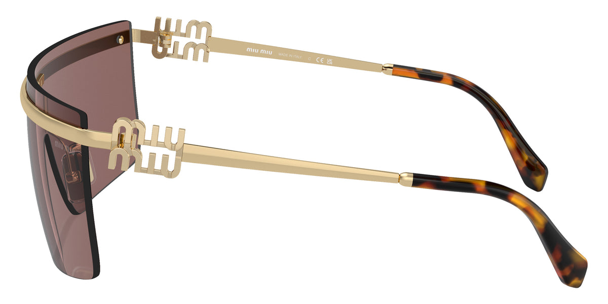 Miu Miu® MU 50ZS Sunglasses MU 50ZS ZVN70D 42 - Pale Gold