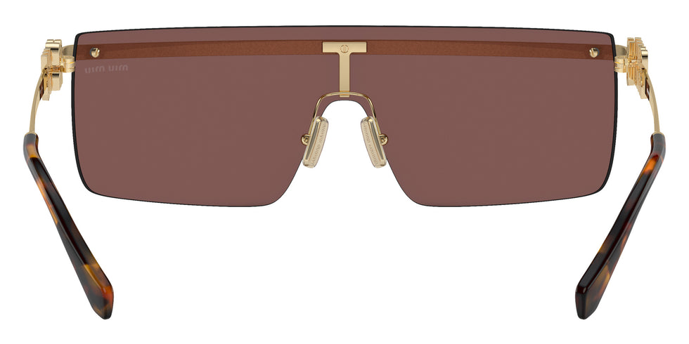 Miu Miu® MU 50ZS Sunglasses MU 50ZS ZVN70D 42 - Pale Gold