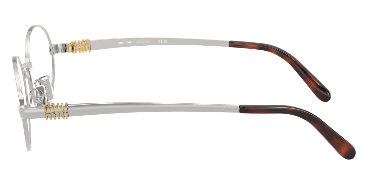 Miu Miu® MU 50ZV Eyeglasses MU 50ZV 1BC1O1 52 - Silver