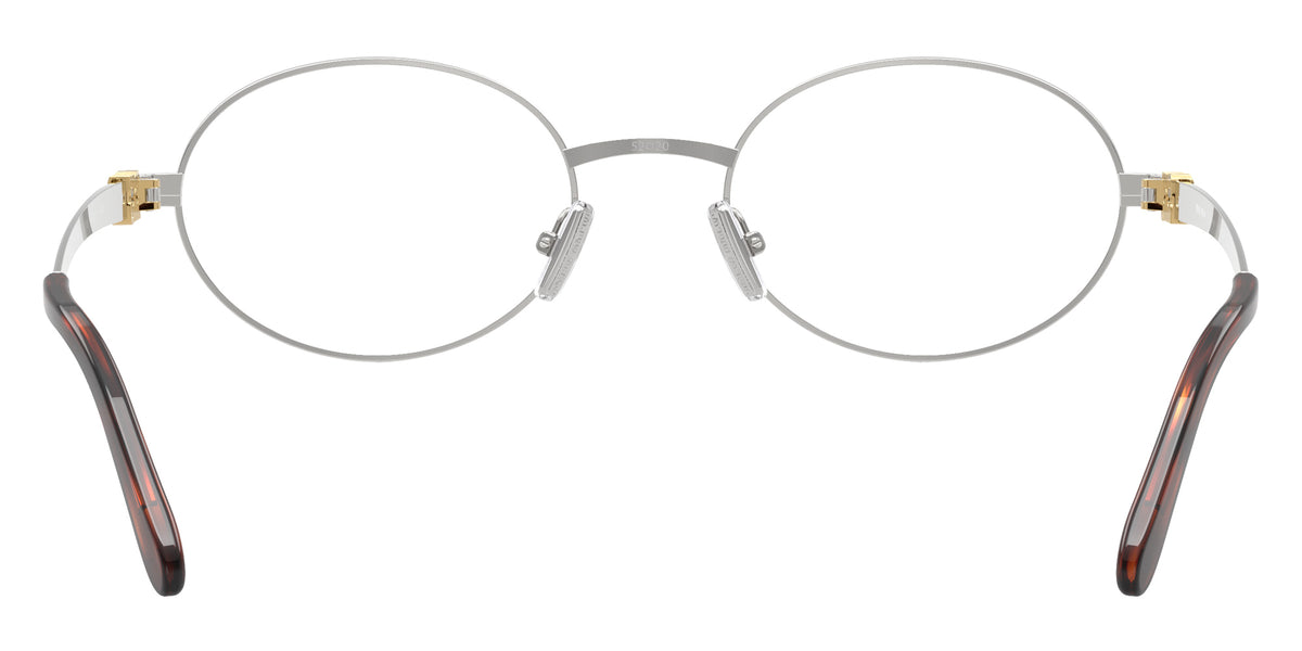 Miu Miu® MU 50ZV Eyeglasses MU 50ZV 1BC1O1 52 - Silver