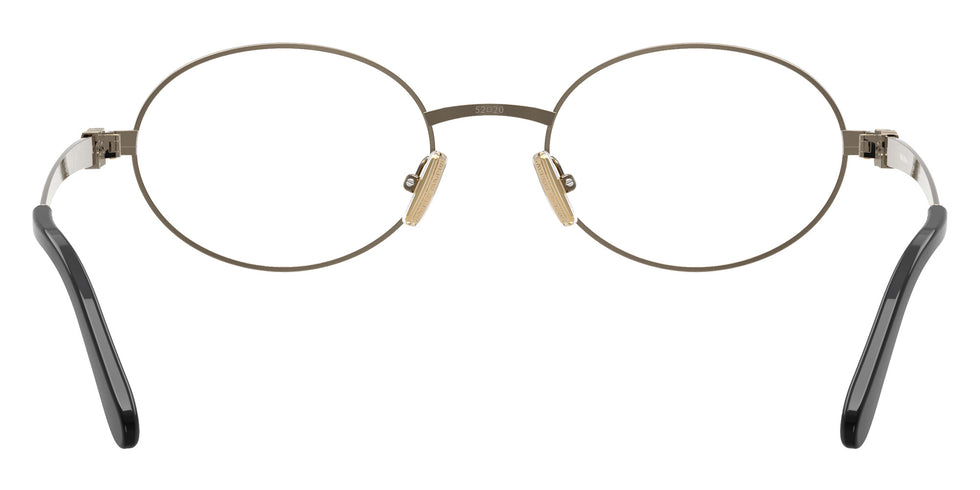 Miu Miu® MU 50ZV Eyeglasses MU 50ZV 26C1O1 52 - Old Gold
