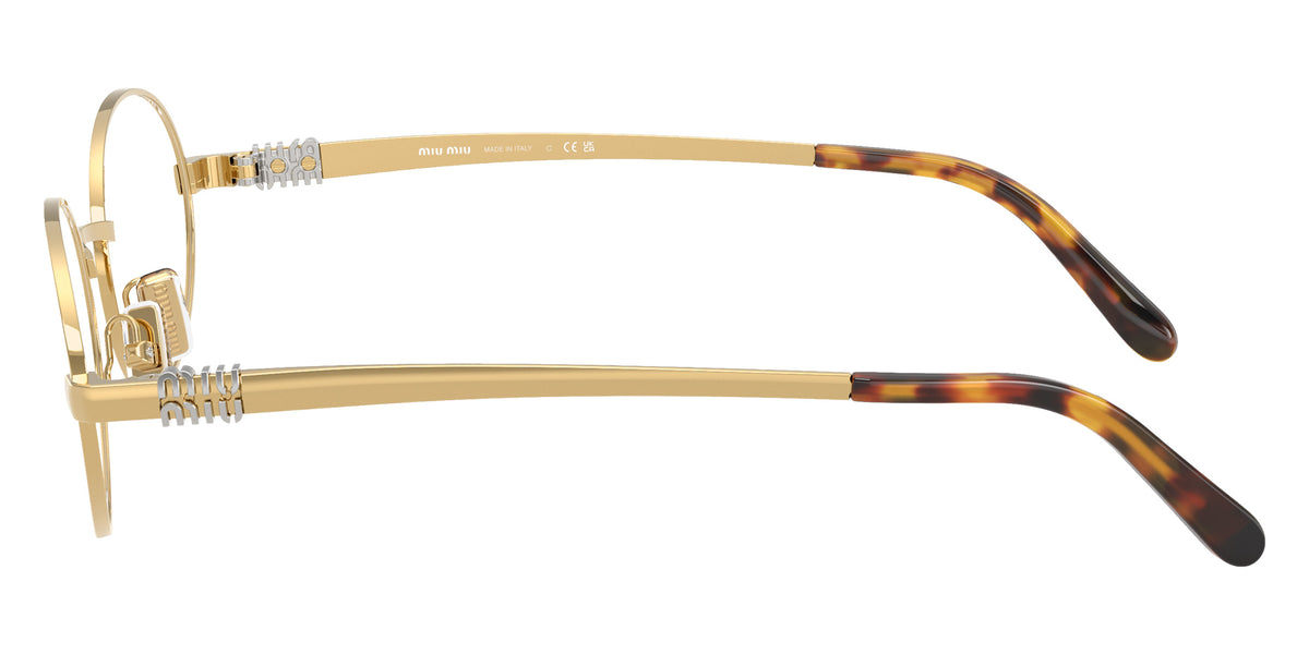 Miu Miu® MU 50ZV Eyeglasses MU 50ZV 5AK1O1 52 - Gold
