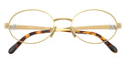 Miu Miu® MU 50ZV Eyeglasses MU 50ZV 5AK1O1 52 - Gold