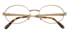 Miu Miu® MU 50ZV Eyeglasses MU 50ZV 7OE1O1 52 - Old Gold