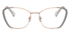 Miu Miu® MU 51UV Eyeglasses MU 51UV 01Z1O1 52 - Rose Gold