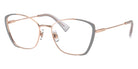 Miu Miu® MU 51UV Eyeglasses MU 51UV 01Z1O1 52 - Rose Gold