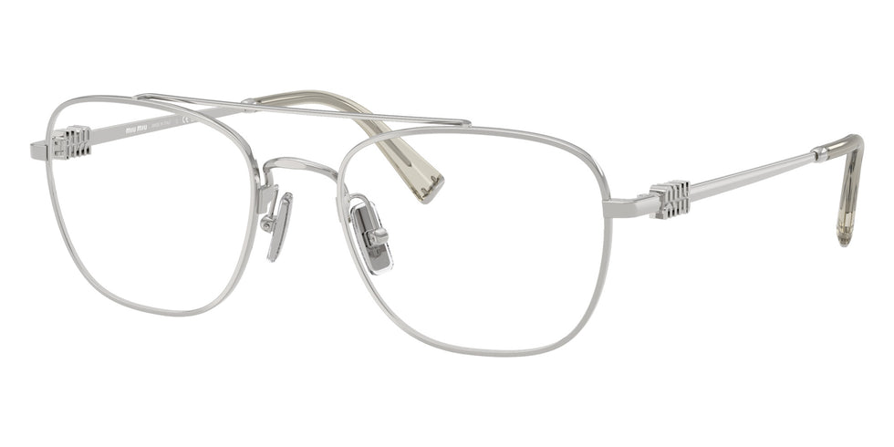 Miu Miu® MU 51WV Eyeglasses MU 51WV 1BC1O1 53 - Silver