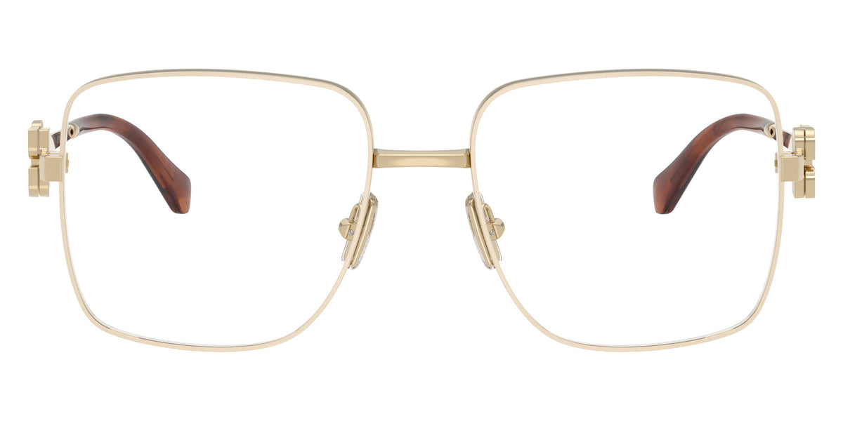Miu Miu® MU 51XV Eyeglasses MU 51XV 14M1O1 54 - Pale Gold