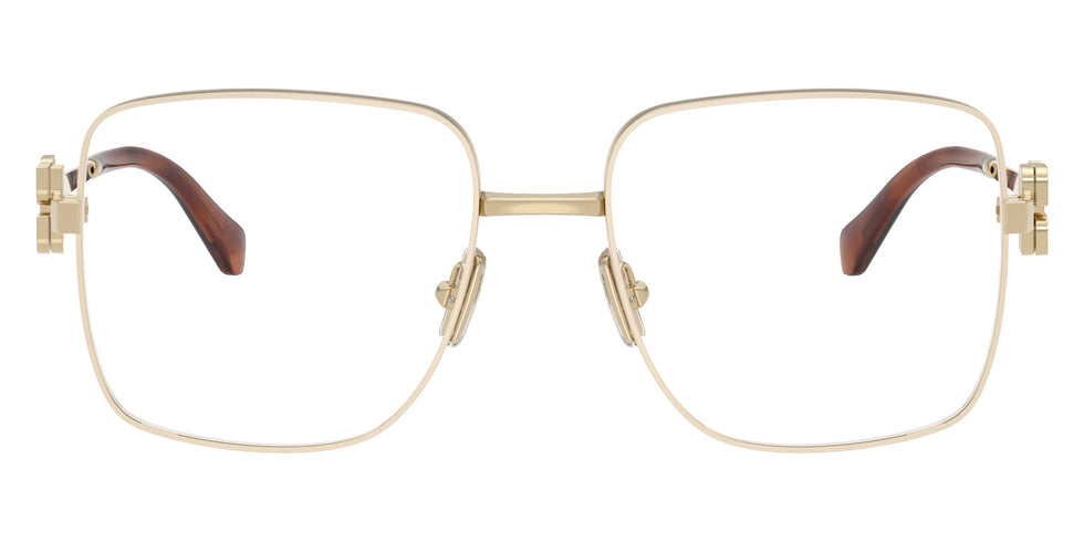 Miu Miu® MU 51XV Eyeglasses MU 51XV 14M1O1 54 - Pale Gold