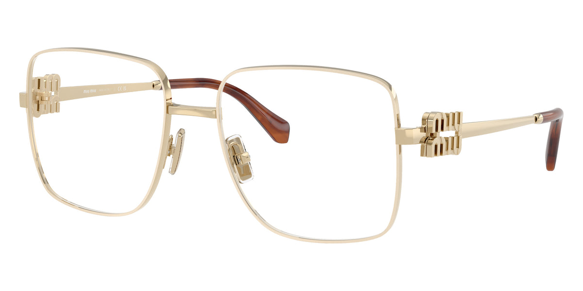 Miu Miu® MU 51XV Eyeglasses MU 51XV 14M1O1 54 - Pale Gold