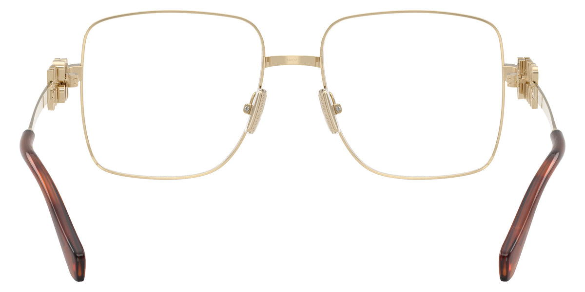 Miu Miu® MU 51XV Eyeglasses MU 51XV 14M1O1 54 - Pale Gold