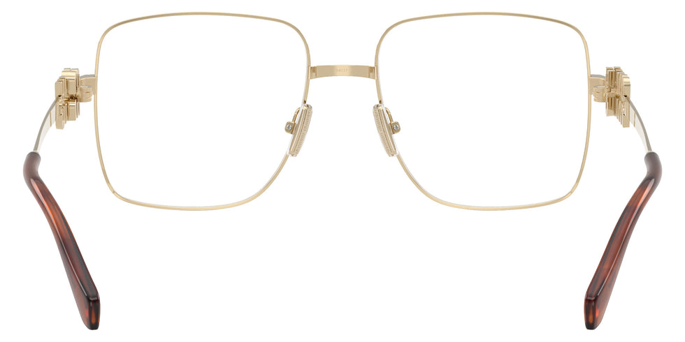 Miu Miu® MU 51XV Eyeglasses MU 51XV 14M1O1 54 - Pale Gold
