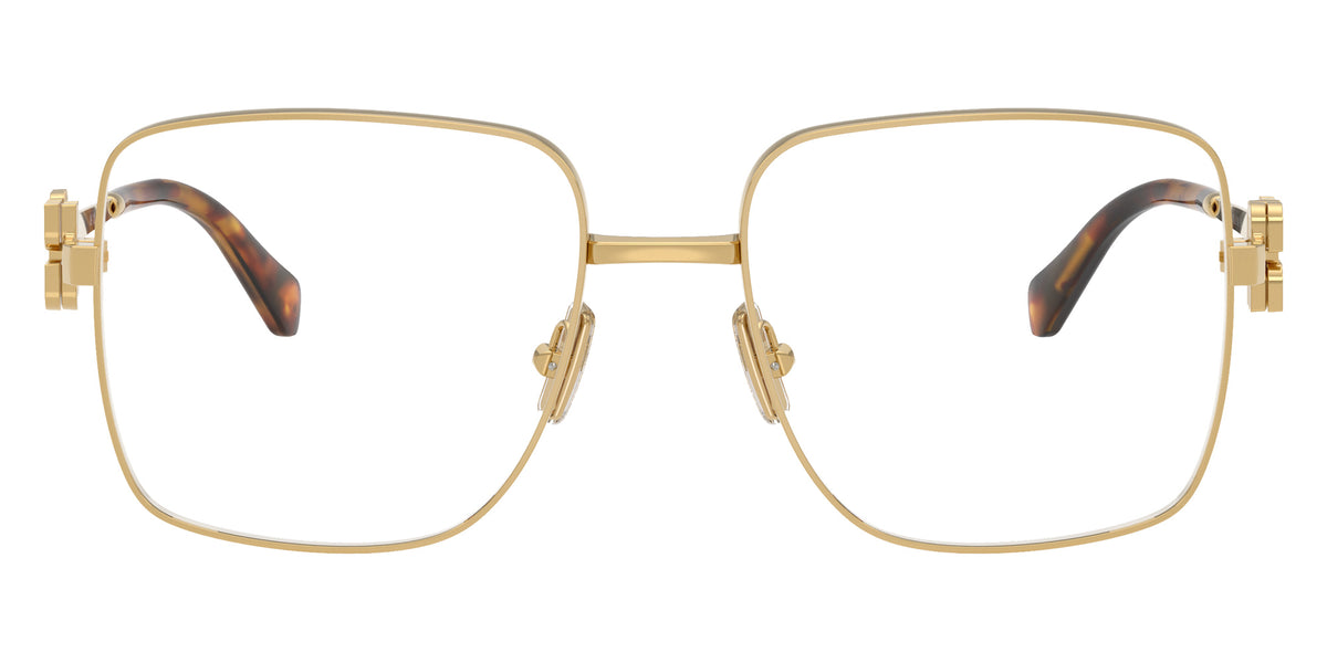 Miu Miu® MU 51XV Eyeglasses MU 51XV 5AK1O1 54 - Gold