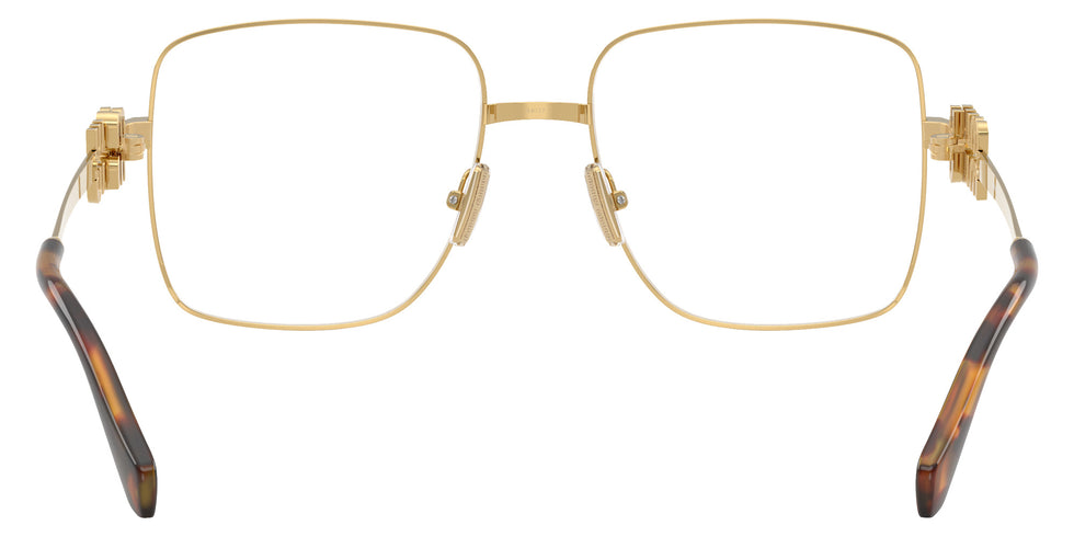 Miu Miu® MU 51XV Eyeglasses MU 51XV 5AK1O1 54 - Gold
