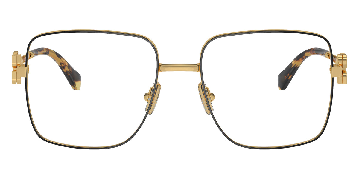 Miu Miu® MU 51XV Eyeglasses MU 51XV KUI1O1 54 - Gold