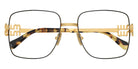 Miu Miu® MU 51XV Eyeglasses MU 51XV KUI1O1 54 - Gold