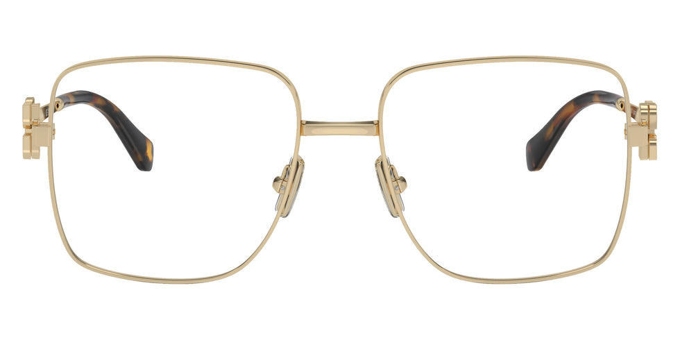 Miu Miu® MU 51XV Eyeglasses MU 51XV ZVN1O1 54 - Pale Gold