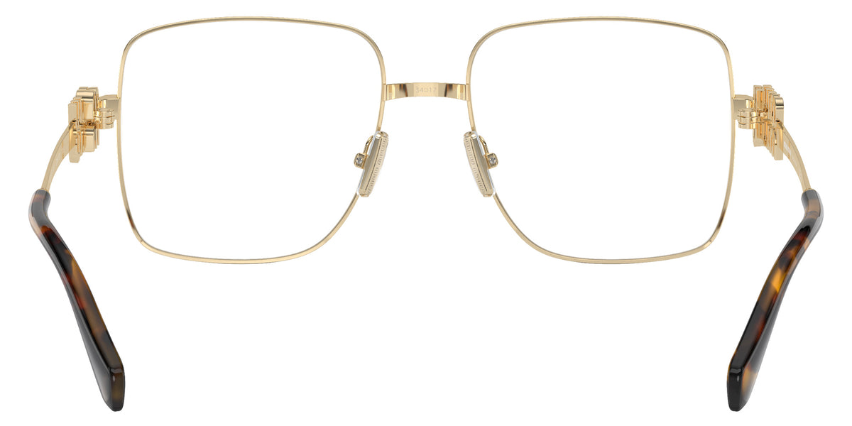 Miu Miu® MU 51XV Eyeglasses MU 51XV ZVN1O1 54 - Pale Gold