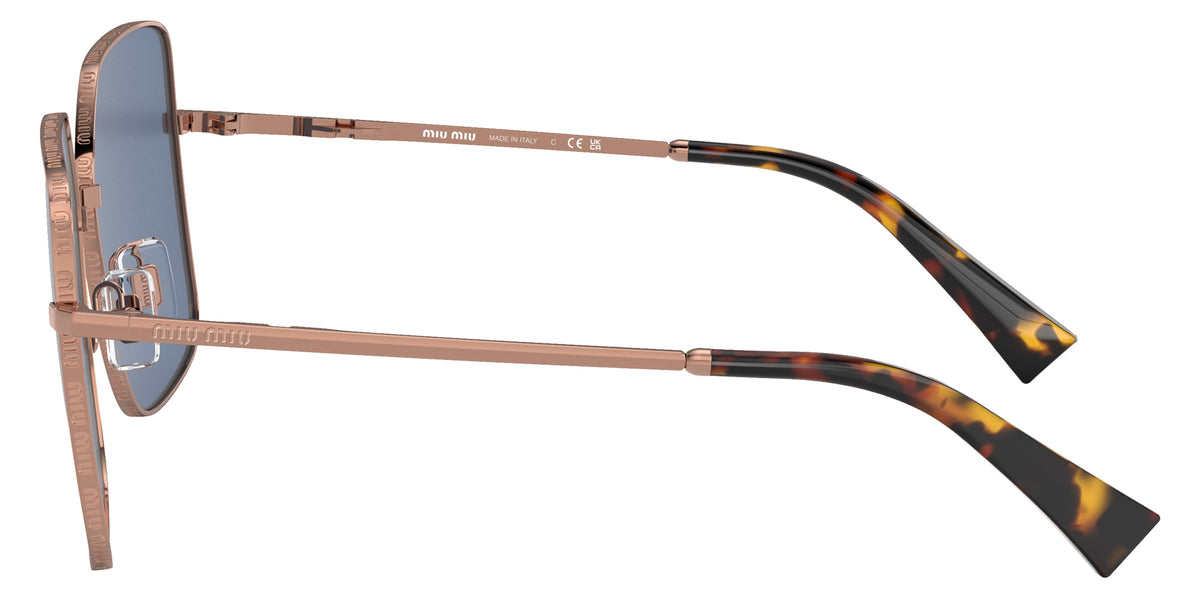 Miu Miu® MU 51YS Sunglasses MU 51YS ZVF1V1 60 - Rose Gold