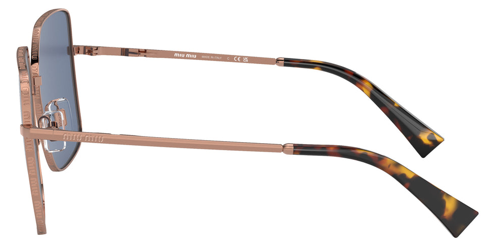 Miu Miu® MU 51YS Sunglasses MU 51YS ZVF1V1 60 - Rose Gold