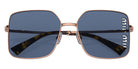Miu Miu® MU 51YS Sunglasses MU 51YS ZVF1V1 60 - Rose Gold