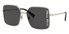 Miu Miu® MU 51YS Sunglasses MU 51YS ZVN5S0 60 - Pale Gold