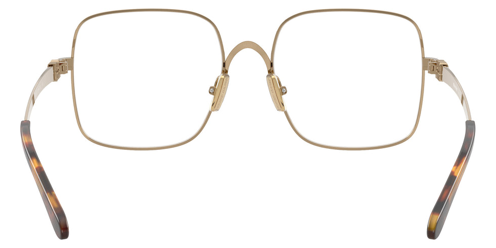 Miu Miu® MU 51YV Eyeglasses MU 51YV 24H1O1 53 - Old Gold