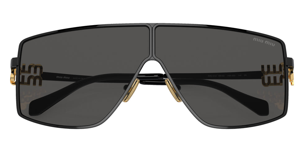 Miu Miu® MU 51ZS Sunglasses MU 51ZS 1AB5S0 69 - Black