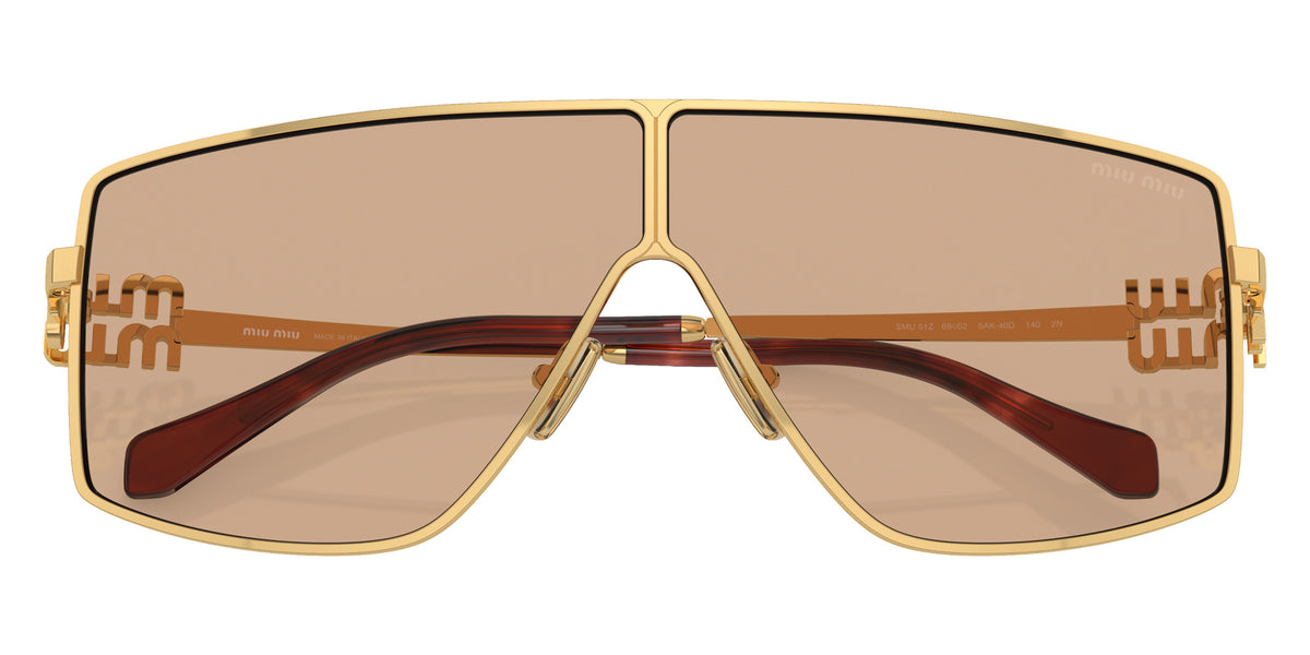 Miu Miu® MU 51ZS Sunglasses MU 51ZS 5AK40D 69 - Gold