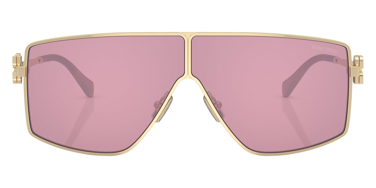 Miu Miu® MU 51ZS Sunglasses MU 51ZS ZVN50D 69 - Pale Gold