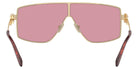Miu Miu® MU 51ZS Sunglasses MU 51ZS ZVN50D 69 - Pale Gold