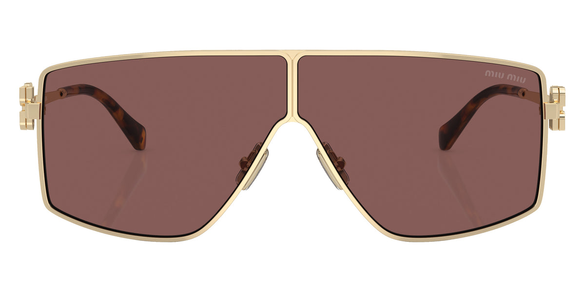 Miu Miu® MU 51ZS Sunglasses MU 51ZS ZVN70D 69 - Pale Gold