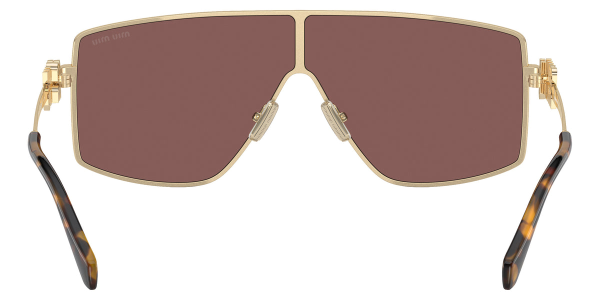 Miu Miu® MU 51ZS Sunglasses MU 51ZS ZVN70D 69 - Pale Gold