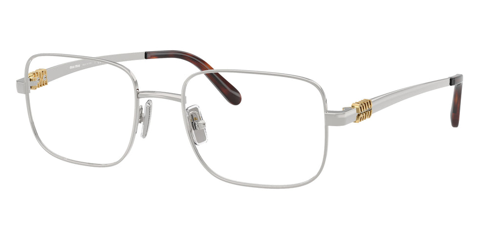 Miu Miu® MU 51ZV Eyeglasses MU 51ZV 1BC1O1 52 - Silver