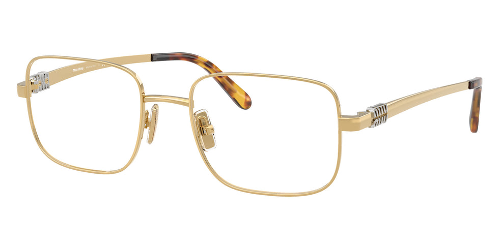 Miu Miu® MU 51ZV Eyeglasses MU 51ZV 5AK1O1 52 - Gold