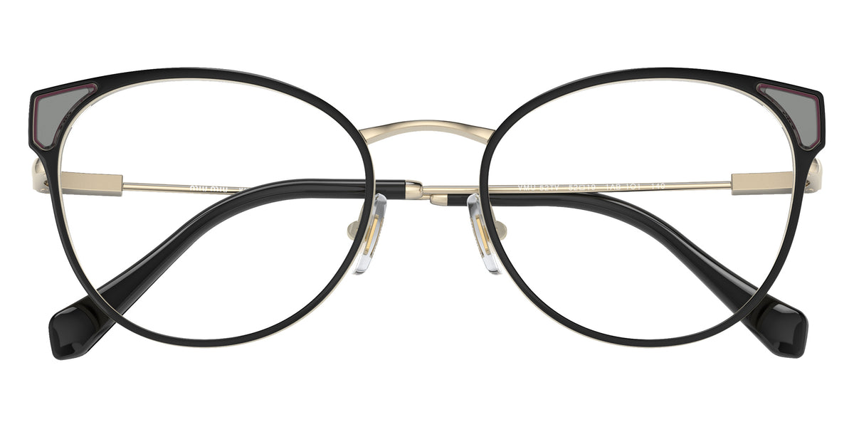 Miu Miu® MU 52TV Eyeglasses MU 52TV 1AB1O1 52 - Pale Gold