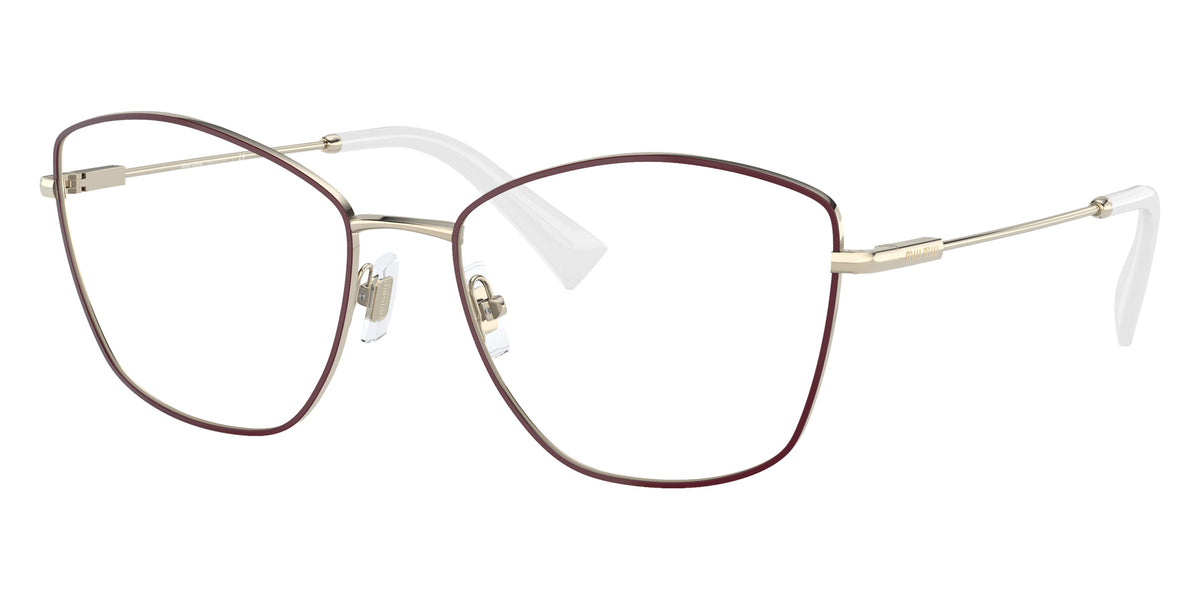 Miu Miu® MU 52UV Eyeglasses MU 52UV 09X1O1 56 - Pale Gold