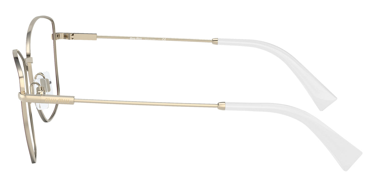 Miu Miu® MU 52UV Eyeglasses MU 52UV 09X1O1 56 - Pale Gold