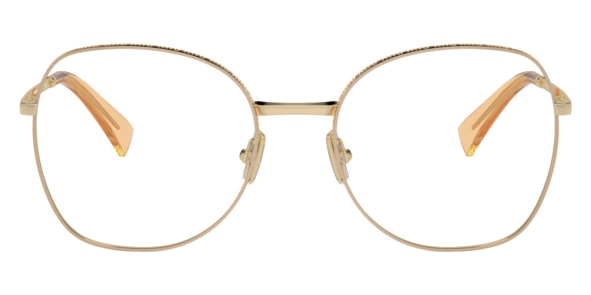 Miu Miu® MU 52VV Eyeglasses MU 52VV 14M1O1 56 - Pale Gold