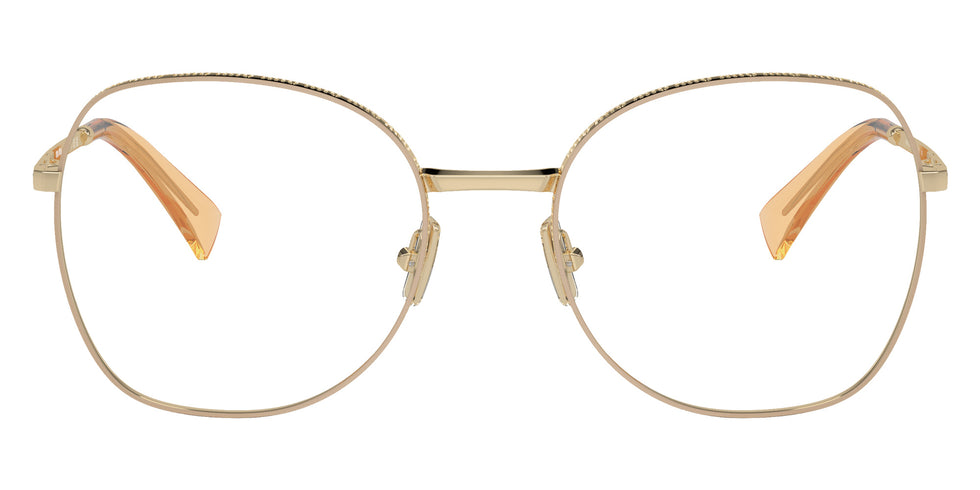 Miu Miu® MU 52VV Eyeglasses MU 52VV 14M1O1 56 - Pale Gold
