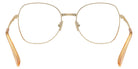 Miu Miu® MU 52VV Eyeglasses MU 52VV 14M1O1 56 - Pale Gold